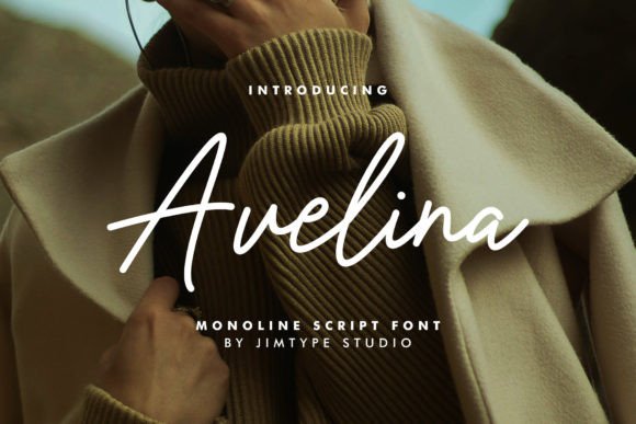 Avelina: Elevating Modern Design with Script Elegance