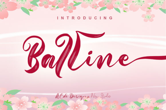 Balline: The Elegant Script Font for Modern Designers