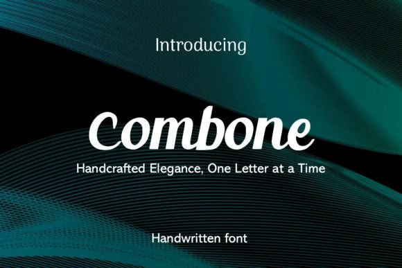 Combone Script: Elevate Your Design with Handcrafted Elegance