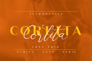 Corlita Trio: A Modern Font Collection for Cohesive Design