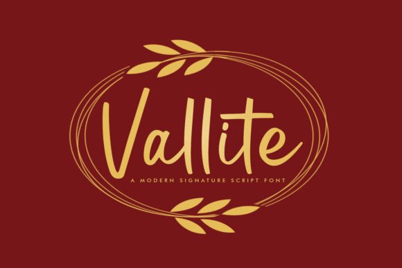 Discover Vallite: The Elegant Script for Modern Design