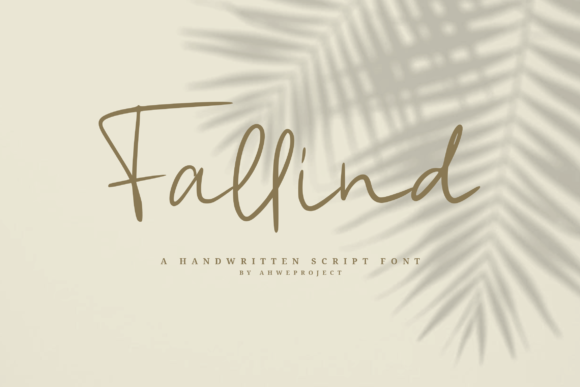 Fallind: The Elegant Script Font for Modern Branding