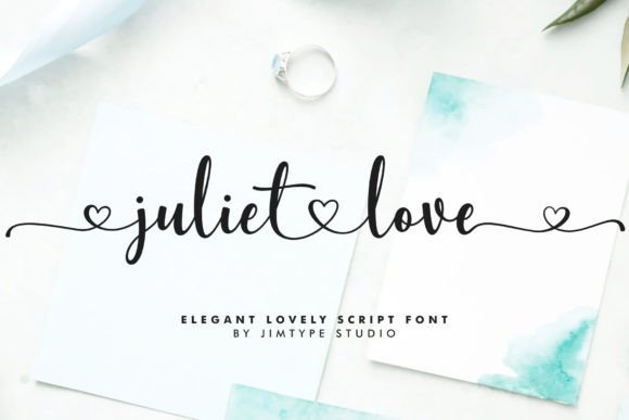 Juliet Love Font: A Romantic Typeface for Elegant Designs
