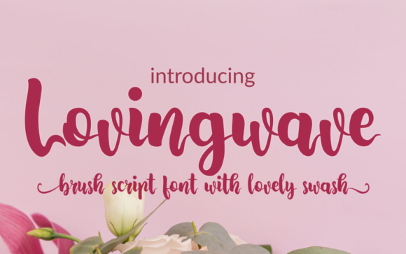 Lovingwave: The Sweet Script Font for Modern Designers