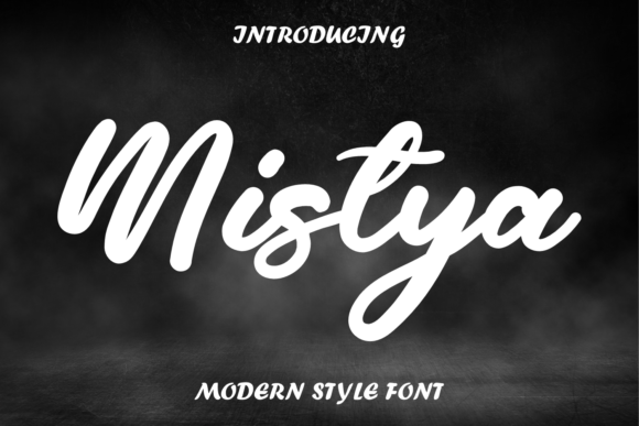 Mistya: Where Elegance Meets Originality in Typography