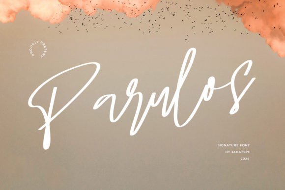 Parulos: Elevating Design with Script Font Elegance