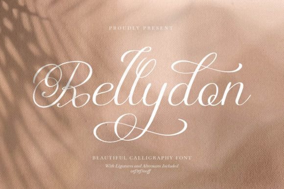 Rellydon: The Elegant Script Font for Modern Design