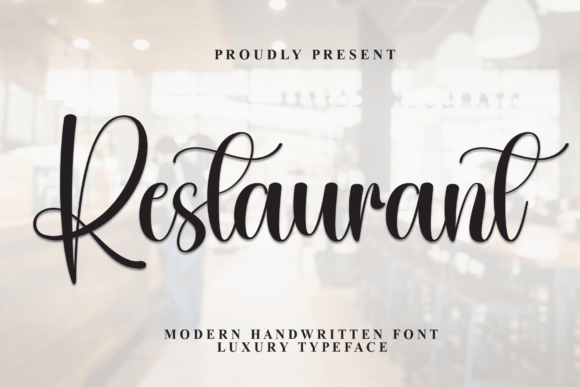 Restaurant: An Elegant Script Font for Modern Design