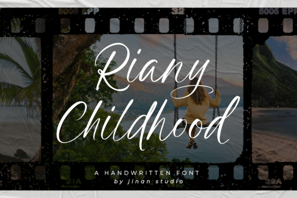 Riany Childhood: A Handwritten Font for Authentic Design