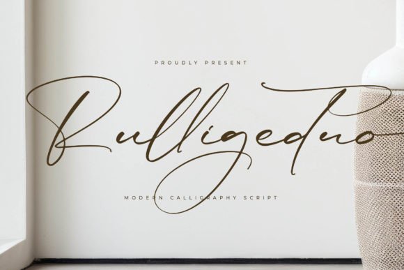 Rulligedro: Elevating Modern Design with Luxury Script