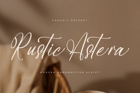 Rustic Astera: Elevating Modern Design with Luxury Script