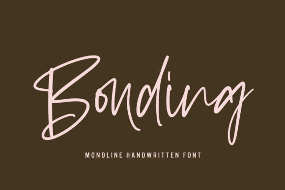 The Elegance of Bonding: A Script Font for Modern Design