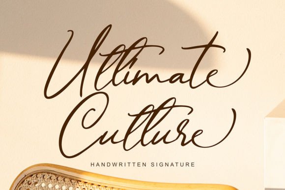 Ultimate Culture: Elevate Your Design with Sophisticated Typography
